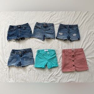 Lot of Girls size 6/7 shorts